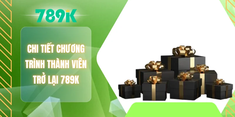 Chi tiết chương trình thành viên trở lại 789K