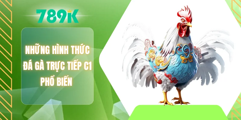 Những hình thức đá gà trực tiếp C1 phổ biến