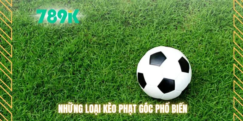 Những loại kèo phạt góc phổ biến